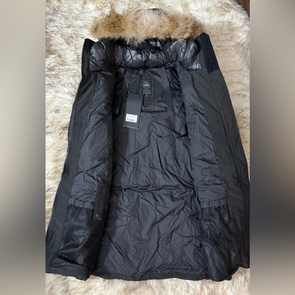 CANADA GOOSE Women Kenton "Black Label" Down Parka 3816LB in Black Size M - Picture 5 of 10